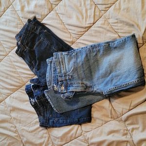 Lot of 3 boys jeans